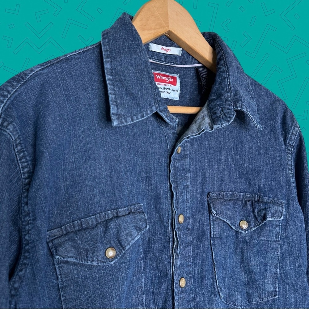 Wrangler Denim Jean Shirt Jacket